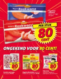 Nettorama folder week 43 Pagina 16: Maggi bouillonblokjes Italiaans of Mediterraaans €0,80, Gerookte spekreepjes €0,80