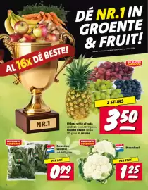 Nettorama folder week 43 Pagina 2: Bloemkool €1,25, Gewassen spinazie €0,99