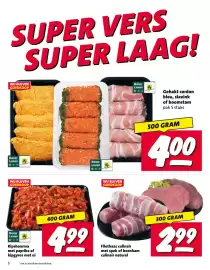 Nettorama folder week 43 Pagina 6: Filethaas culinair €2,99, Gehakt cordon bleu, slavink of boomstam €4,00
