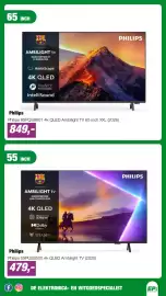 EP folder Pagina 20: Philips Philips 65PQS8601 4k QLED Ambilight TV 65 inch XXL (2026) €849,00