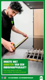 EP folder Pagina 9: MOEITE MET INMETEN VAN EEN INBOUWAPPARAAT? Kom eens langs in één van onze winkels, we helpen je graag!