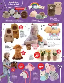 Marskramer folder Pagina 6: P Knuffels + interactief TIP VAN SINT Pluchiez 581-1610 Squish Dieren Afm. 13 cm • In meerdere