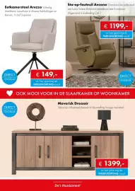 Woonsquare folder | Slaapspecial Pagina 6: Maverick Dressoir €1.399,00, Kleuren. In stof Supreme: €149,00
