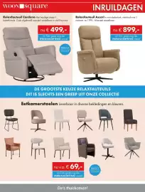 Woonsquare folder week 43 Pagina 9: Ascari Relaxfauteuil €899,00, Cardona Relaxfauteuil €499,00