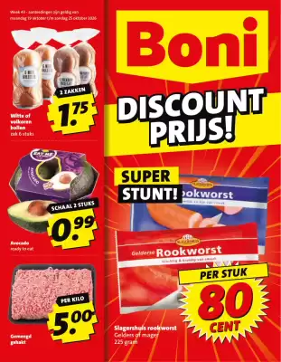 Boni (geldig t/m 25-10)