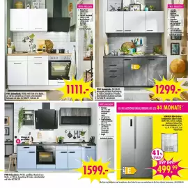Möbel Boss Prospekt Seite 5: GORENJE Kühl-Gefrierkombination Side-by-Side €499,99, PINO Einbauküche €1.299,00