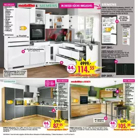 Möbel Boss Prospekt Seite 6: NOBILIA Einbauküche €4.599,00, NOBILIA Einbauküche €4.999,00