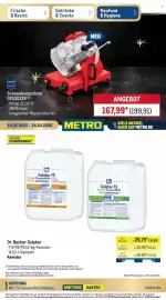METRO Prospekt woche 43 Seite 1: Dr. Becher Galakor €28,89, Schneidemaschine GFS3022R €167,99