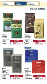 METRO Prospekt woche 43 Seite 16: Lavazza Kapseln €16,99, Melitta Professional Gastro Filterkaffee €6,49