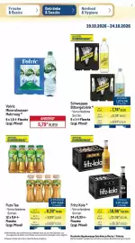 METRO Prospekt woche 43 Seite 19: Fuze Tea €8,39, Fritz Kola €18,96