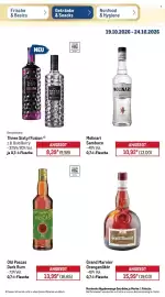 METRO Prospekt woche 43 Seite 23: Three Sixty/Fusion €8,39, Grand Marnier Orangenlikör €15,99