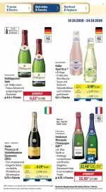 METRO Prospekt woche 43 Seite 27: Rotkäppchen Sekt €0,83, Heidsieck Monopole Champagne €22,99