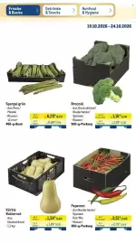 METRO Prospekt woche 43 Seite 39: Peperoni €2,51, Broccoli €1,16
