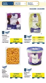 METRO Prospekt woche 43 Seite 40: METRO Chef Knoblauch Püree €9,99, SMART CHEF Kürbis Hokkaido Würfel €5,49