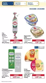 METRO Prospekt woche 43 Seite 42: Fol Epi Schnittkäse €1,49, Philadelphia Frischkäseportionen €6,25