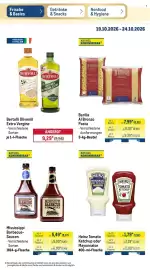 METRO Prospekt woche 43 Seite 48: Bertolli Olivenöl Extra Vergine €9,29, Barilla Al Bronzo Pasta €7,99