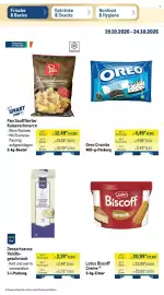 METRO Prospekt woche 43 Seite 50: Lotus Biscoff Creme €20,99, METRO Chef Dessertsauce Vanille-geschmack €2,19