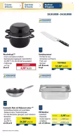 METRO Prospekt woche 43 Seite 7: Santokumesser €12,49, GN Behälter €5,99
