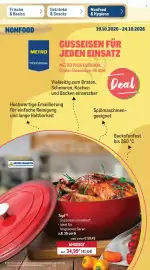 METRO Prospekt woche 43 Seite 8: Frische & Basics Getränke & Snacks Nonfood & Hygiene NONFOOD METRO PROFESSIONAL
