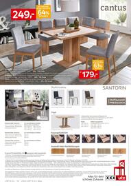 XXXLutz Prospekt Seite 4: Cantus Esstisch €249,00, Cantus Eckbank €699,00