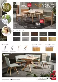 XXXLutz Prospekt Seite 3: Valnatura Eckbank €1.999,00, Valnatura Stuhl €349,00