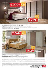 XXXLutz Prospekt Seite 8: Dieter knoll boxspringbett €2.549,00, Esposa boxspringbett €1.099,00