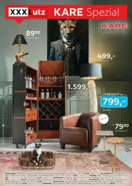 XXXLutz Prospekt Seite 1: Stehleuchte €499,00, Tischleuchte €89,90