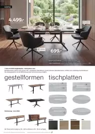 XXXLutz Prospekt Seite 2: Leder-armlehnstuhl €699,00, Esstisch mit funktion €4.499,00