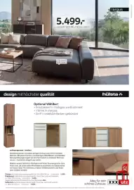 XXXLutz Prospekt Seite 5: Leder-wohnlandschaft €5.499,00
