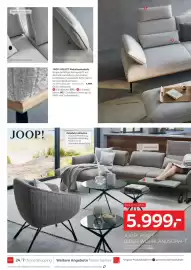 XXXLutz Prospekt Seite 16: JOOP! POSH LEDER-WOHNLANDSCHAFT €6,00