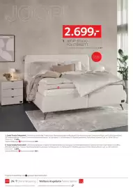 XXXLutz Prospekt Seite 6: JOOP! STUDIO POLSTERBETT €2.699,00