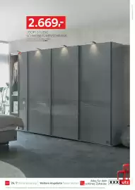 XXXLutz Prospekt Seite 9: JOOP! STUDIO SCHWEBETÜRENSCHRANK €2.669,00