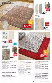 XXXLutz Prospekt Seite 10: Novel webteppich €29,99, Dieter knoll vintageteppich €179,90