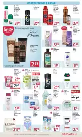 Rossmann Prospekt Seite 12: Fusswohl Urea Intensiv Creme oder Schrundensalbe €1,79