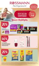 Rossmann Prospekt Seite 1: Whiskas Poultry Feasts €5,00, Schär Gnocchi €2,49