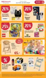 Rossmann Prospekt Seite 2: LEGO Smartplay Produkte €75,99, Bebeconfort Hochstuhl Timba Basic Natural Wood €65,00