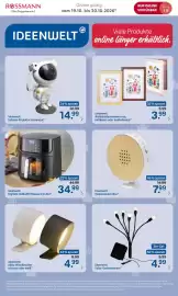 Rossmann Prospekt Seite 6: Ideenwelt Meeressound-Box €7,99, Ideenwelt Galaxie-Projektor Astronaut €14,99