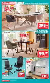 Segmüller Prospekt Seite 4: Garderobenprogramm „Utah“ €239,00, SEGMOELLER smart Stuhl €54,99