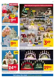 Rusta Prospekt woche 42 Seite 11: Weihnachtsdorf Moss €24,90, Adventsleuchter Vattnäs €29,90