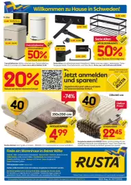 Rusta Prospekt woche 42 Seite 18: Heizdecke elektrisch MHB26 €22,45, Decke Zickan €4,99