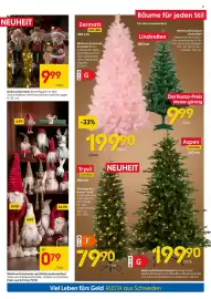 Rusta Prospekt woche 42 Seite 9: Dekoration Bear Bärenfiguren €9,99, Weihnachtsmänner und Weihnachtswichtel €0,79