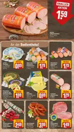 REWE Prospekt woche 43 Seite 13: Bauer Butterkäse €0,89, Lactalis Tortenbrie €0,89