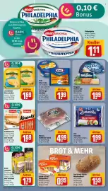 REWE Prospekt woche 43 Seite 14: Leerdammer Käsescheiben €1,69, Zott Zottarella Classic Maxi Rolle €1,99