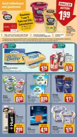 REWE Prospekt woche 43 Seite 15: Krone Räucher-Lachs €4,19, Arla Skyr €0,99