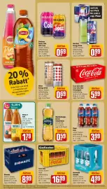 REWE Prospekt woche 43 Seite 18: Effect Energy Drink €0,69, Pepsi Cola €3,99