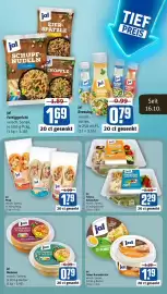 REWE Prospekt woche 43 Seite 3: Ja! Feiner Brotaufstrich €1,19, Ja! Hummus €0,79