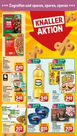 REWE Prospekt woche 43 Seite 6: Weihenstephan Rahmjoghurt €0,55, The Vegetarian Butcher Crispy Chickimicki Burger €2,49