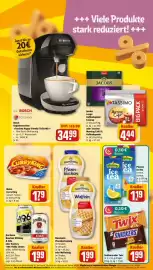 REWE Prospekt woche 43 Seite 9: Pfanner IceTea €1,19, Snickers oder Twix €1,99