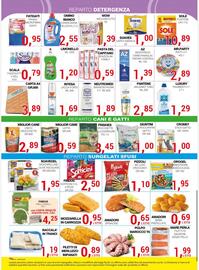 Volantino Supermercati Spesa Mia Pagina 8: Filetti di merluzzo impanati €0,89, Amadori spinacine €0,65