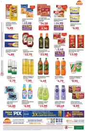 Encarte Assaí Atacadista Página 2: Papel higiênico folha dupla deluxe €8,99, Bebida energética red bull sabores €7,99